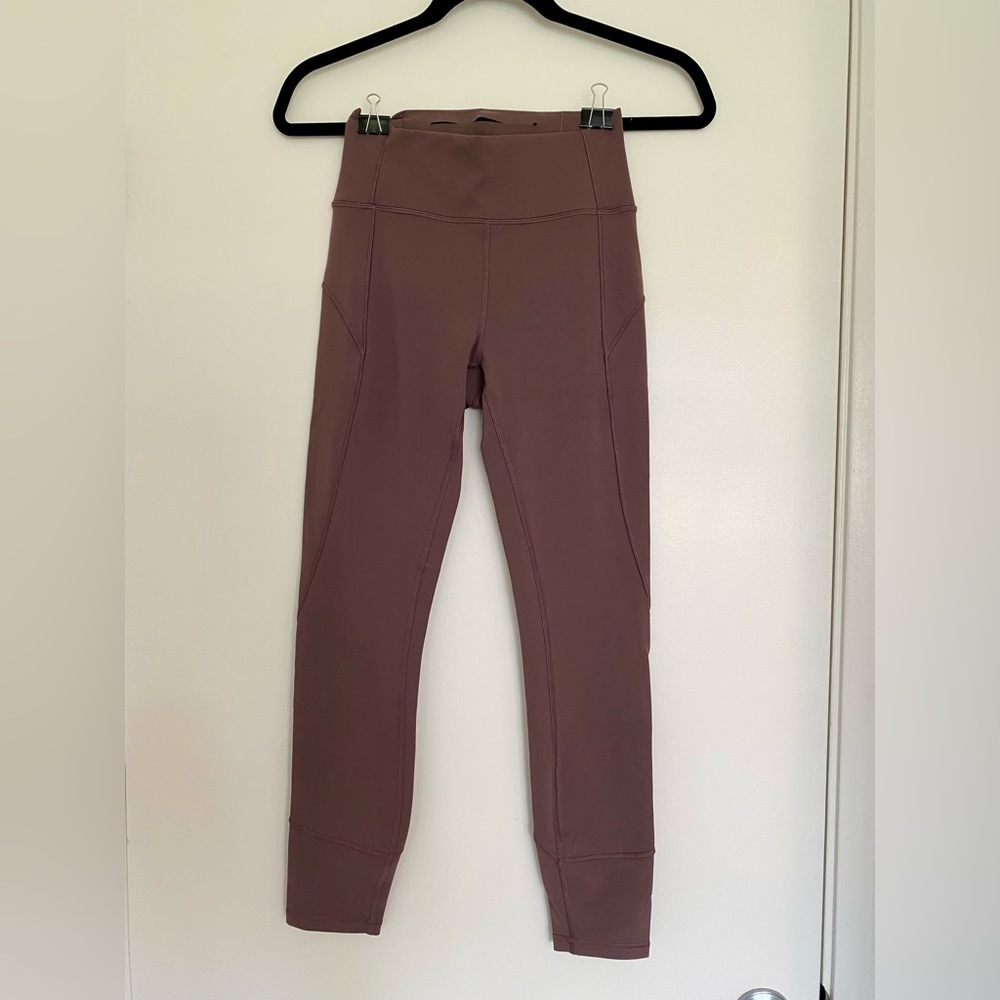Lululemon Leggings - Purple/Mauve Color - Size 4